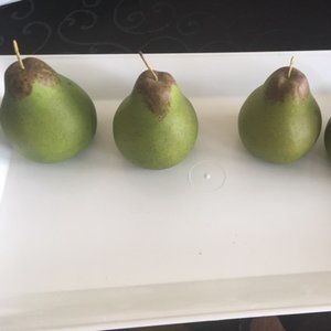 Faux Green Pears